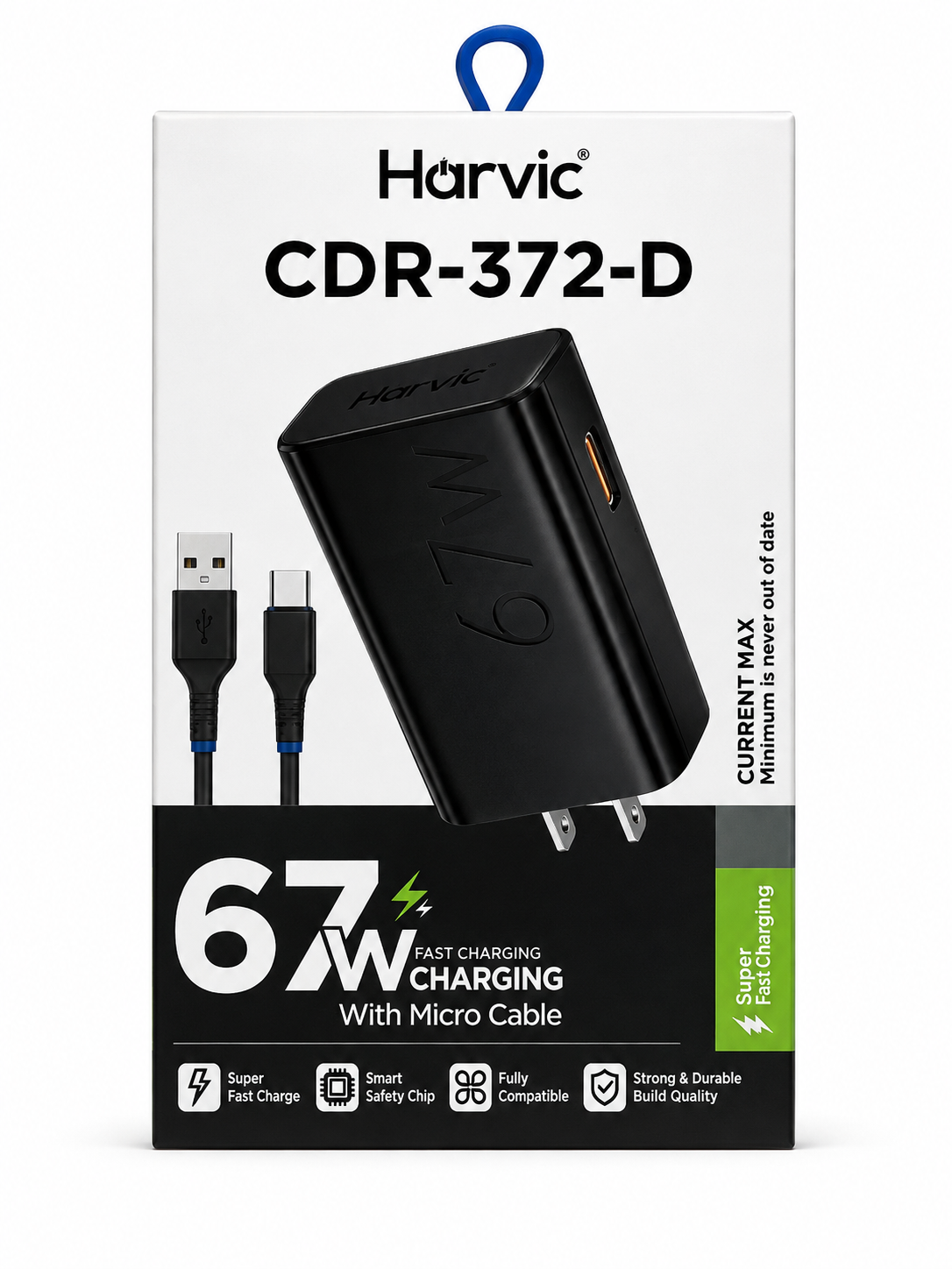Cargador Harvic V8 67W