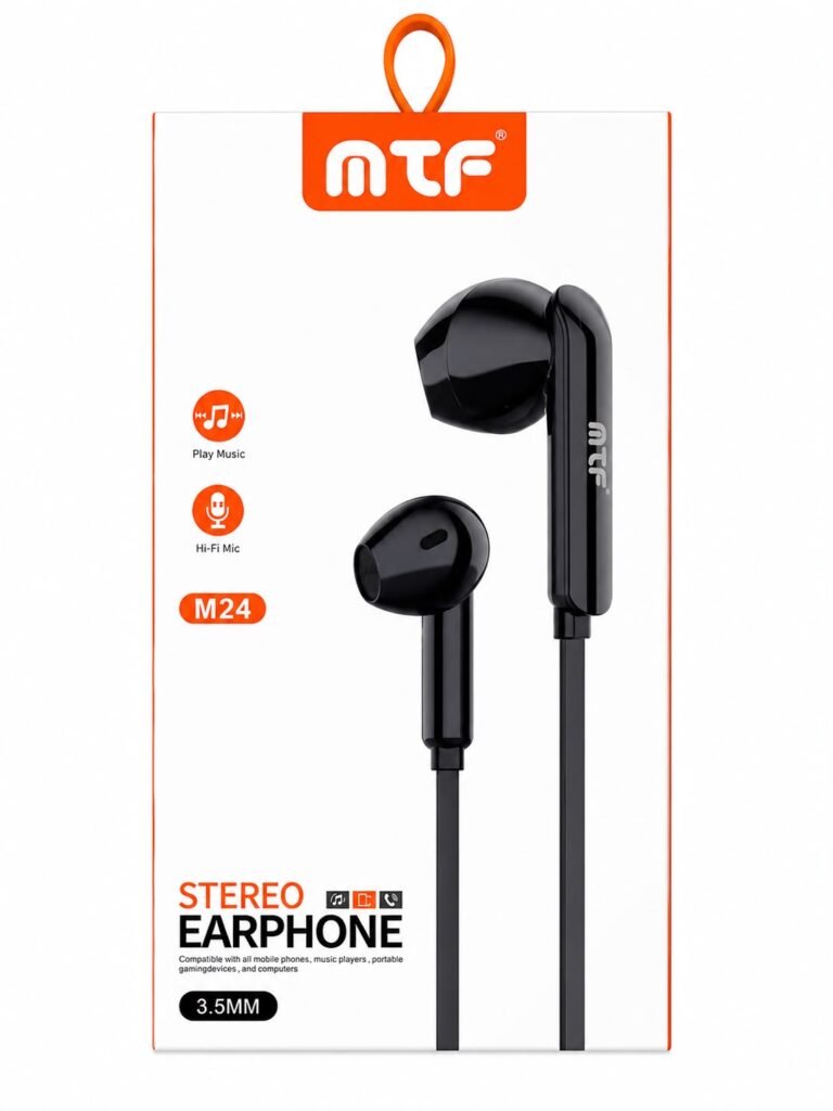 Audifonos M24 3.5MM - color negro