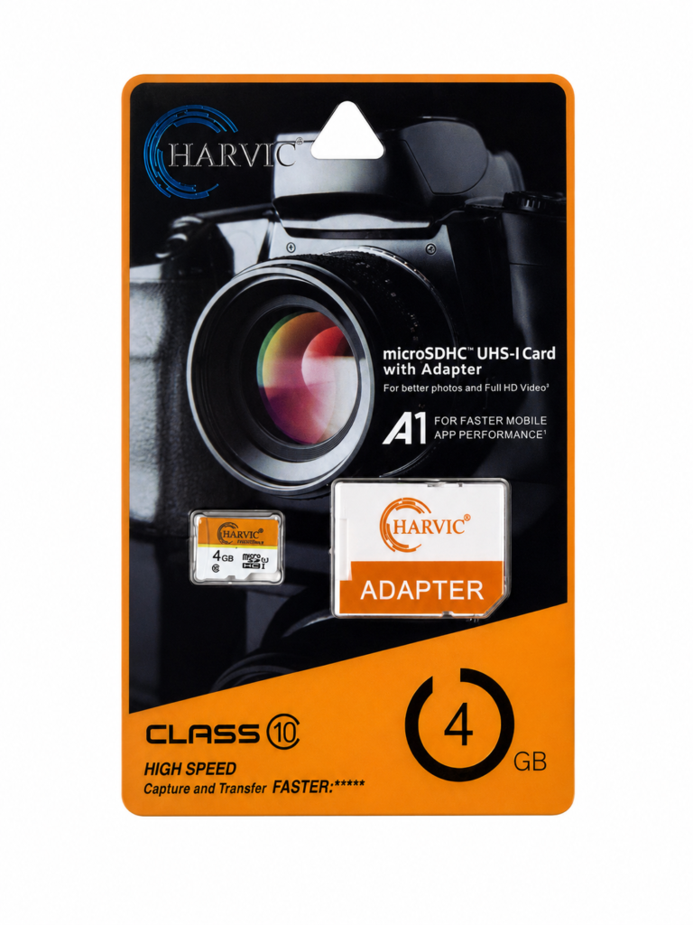 Micro sd 4GB harvic