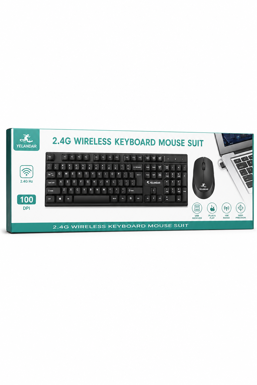 Combo teclado y mouse inalambrico W-3500
