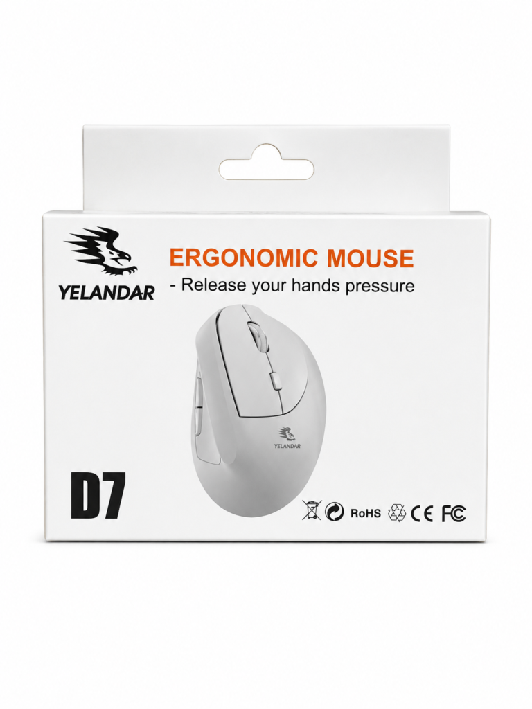 Mouse ergonómico inalámbrico