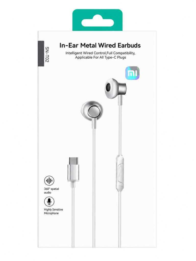 Xiaomi Audífonos Metálicos - Tipo C