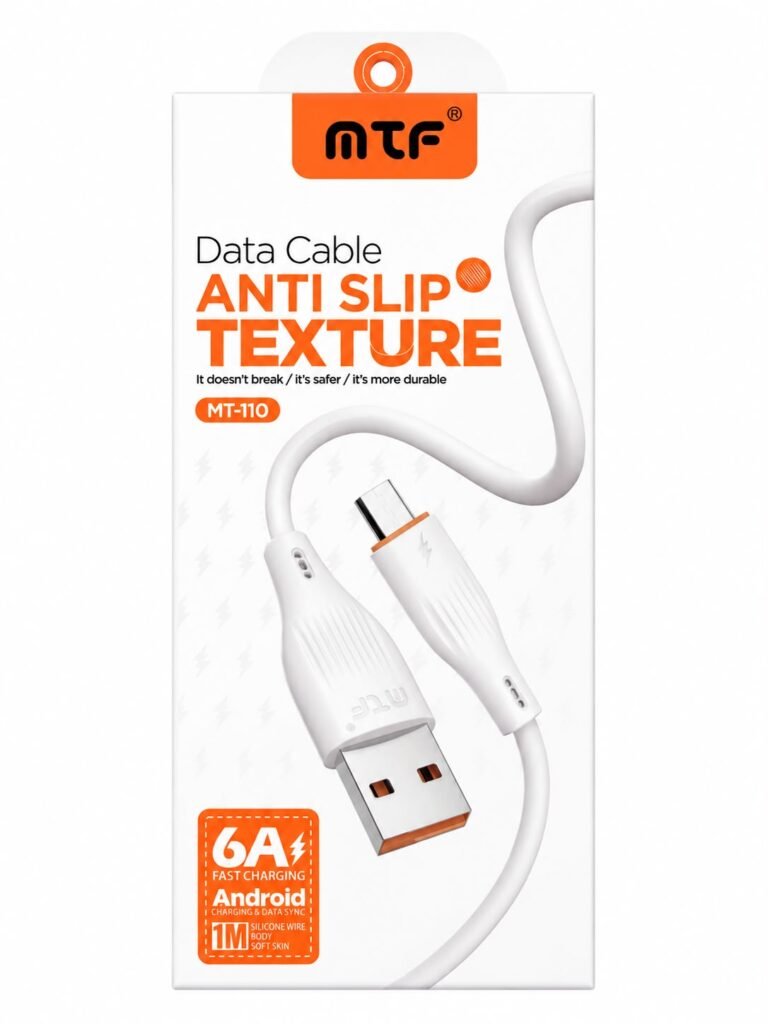 Cable de Datos Antideslizante 6A - Carga Rapida