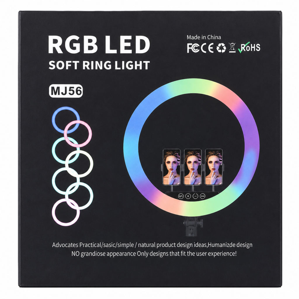 Aro de luz RGB MJ56