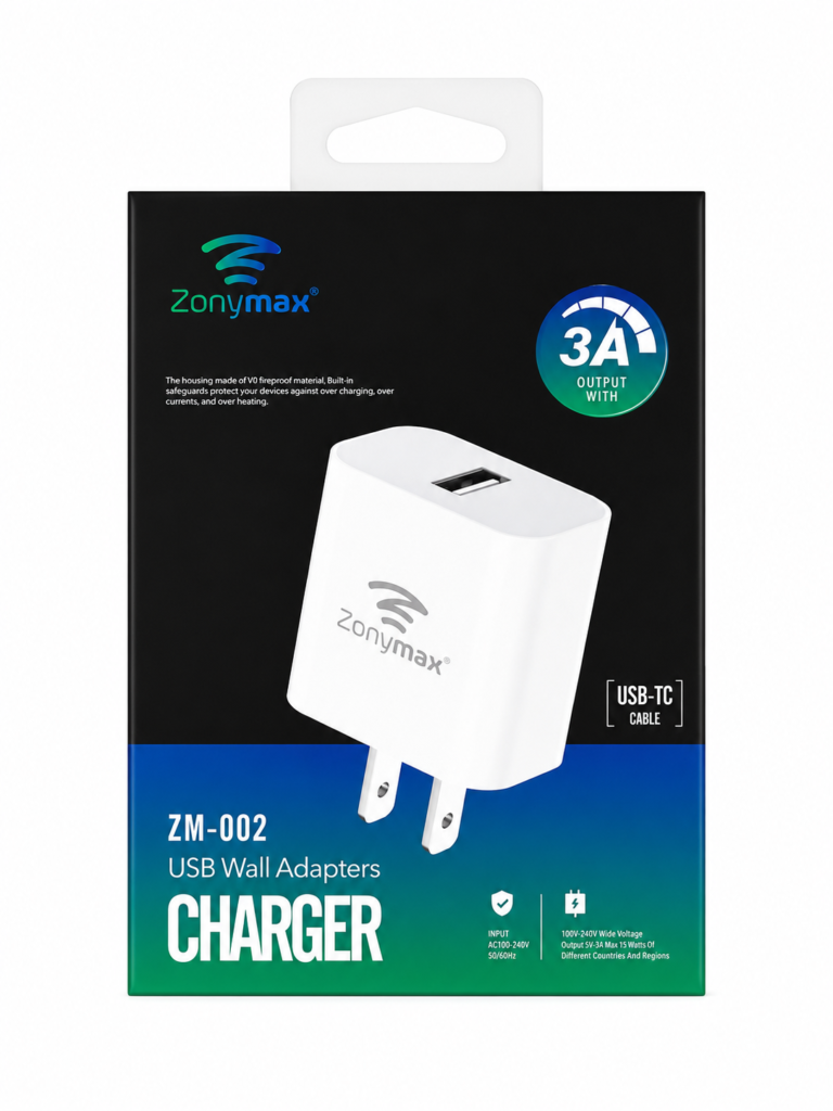 Cargador 3A TC zony max