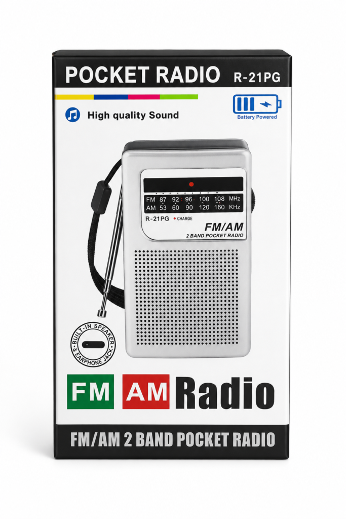 Radio recargable pequeño R21rg