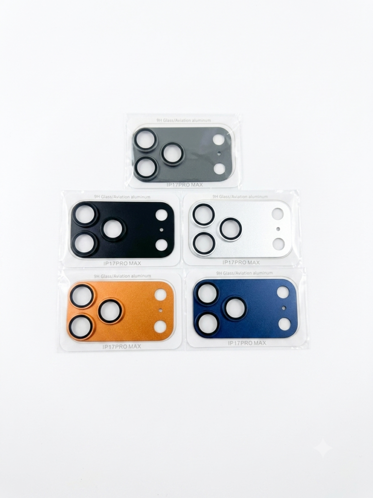 Protectores de cámara IPhone 17 Pro Max