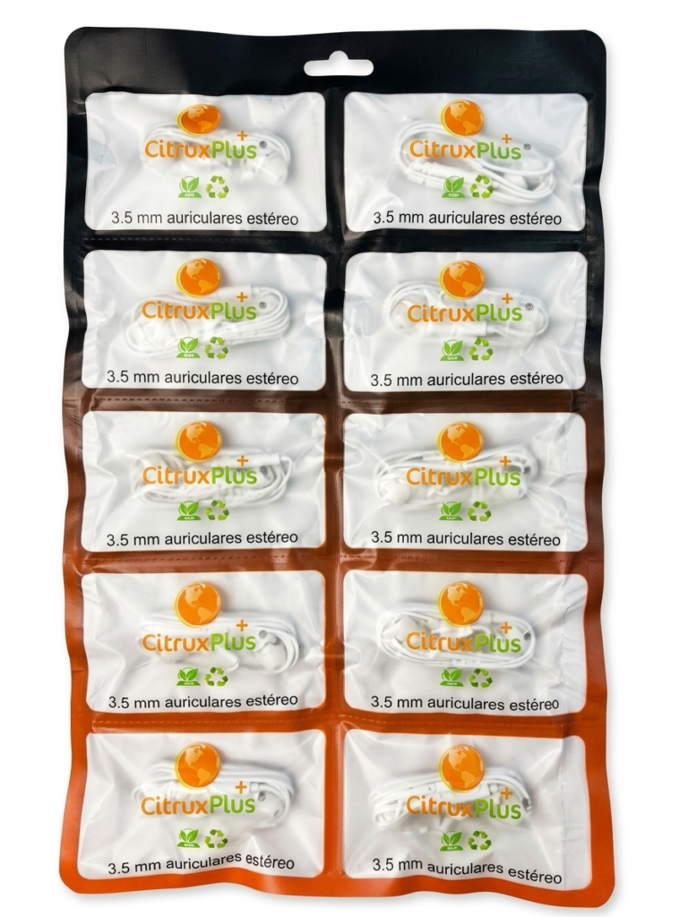 Blíster 10 manos libres unidades CitruxPlus