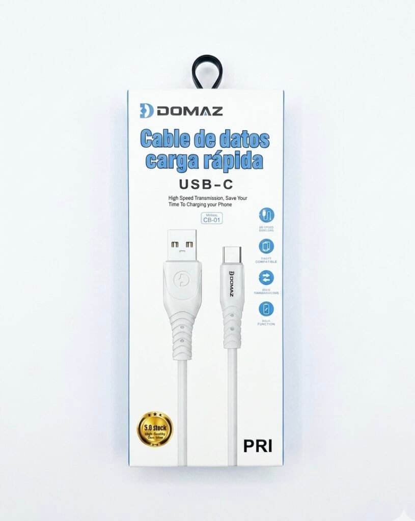 Cable DOMAZ USB-C 60W