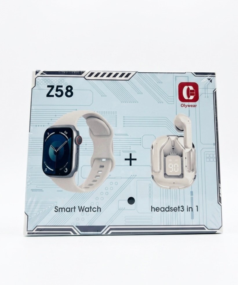 Combo Reloj Audífonos SmartWatch Z58